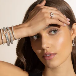 Diamond Circle Ring