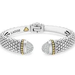 Diamond Cuff Bracelet | 12mm