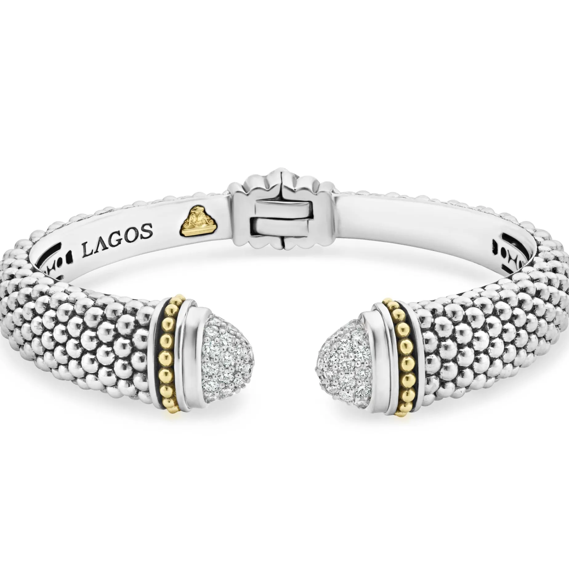 Diamond Cuff Bracelet | 12mm