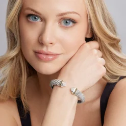 Diamond Cuff Bracelet | 12mm