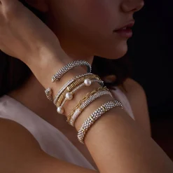 Diamond Cuff Bracelet | 8mm