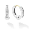 Diamond Huggie Earrings