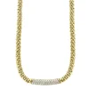 Diamond Long Station Caviar Necklace