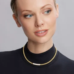 Diamond Long Station Caviar Necklace