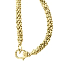 Diamond Long Station Caviar Necklace