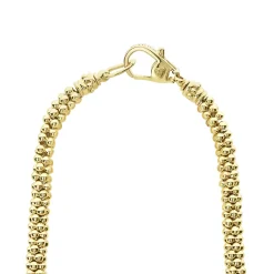 Diamond Medium Station Caviar Necklace