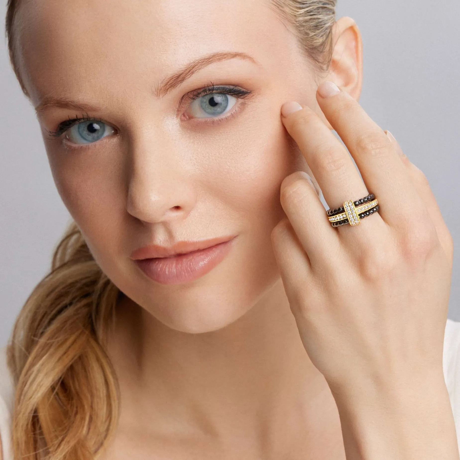 Diamond Stacking Ring Set