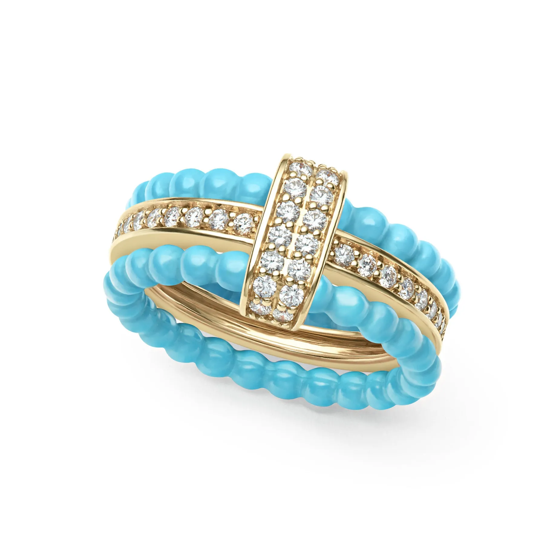 Diamond Stacking Ring Set