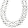 Double Strand Pearl Necklace