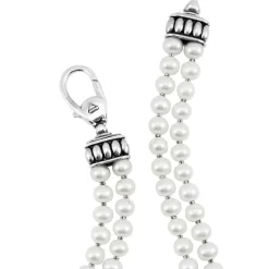 Double Strand Pearl Necklace