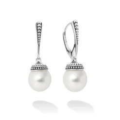 Drop Pearl Earrings
