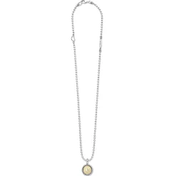 E Initial Charm Necklace