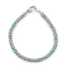 Eight Ceramic Station Beaded Bracelet | 5mm