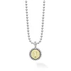F Initial Charm Necklace