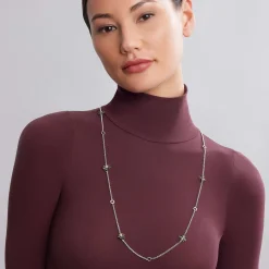 Five Station Honeybee Necklace