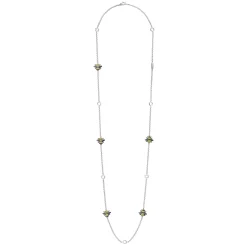 Five Station Honeybee Necklace