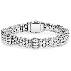Fluted Beaded Bracelet | 9mm