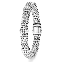 Fluted Beaded Bracelet | 9mm