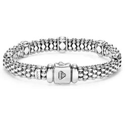 Fluted Beaded Bracelet | 9mm