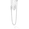 Fluted Link Station Necklace