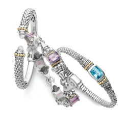 Gemstone Bracelet Trio