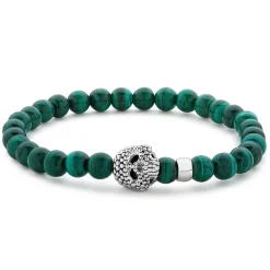 Gemstone Skull Stretch Bracelet Gift Set