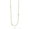 Gold Caviar Chain Necklace