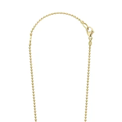 Gold Diamond Sphere Necklace
