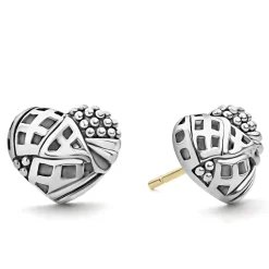 Heart Stud Earrings