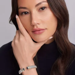 Hematite Cuff Bracelet | 12mm