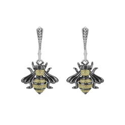 Honeybee Drop Earrings
