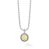 I Initial Charm Necklace