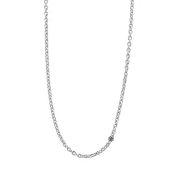 32 Inch Caviar Beaded Station Necklace