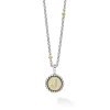 J Initial Diamond Charm Necklace