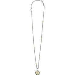 J Initial Diamond Charm Necklace