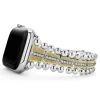 18K Gold and Diamond Caviar Beaded Watch Bracelet-42-49mm