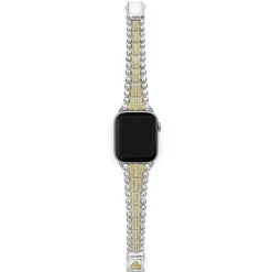 18K Gold and Diamond Caviar Beaded Watch Bracelet-42-49mm