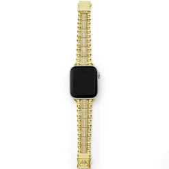18K Gold and Diamond Caviar Beaded Watch Bracelet-38-45mm