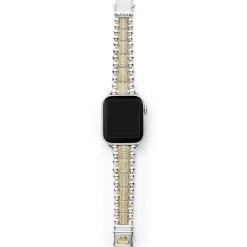 18K Gold and Diamond Caviar Beaded Watch Bracelet-38-45mm