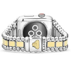 18K Gold and Stainless Steel Watch Bracelet-42-49mm