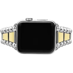18K Gold and Stainless Steel Watch Bracelet-42-49mm