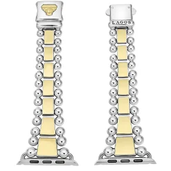 18K Gold and Stainless Steel Watch Bracelet-42-49mm