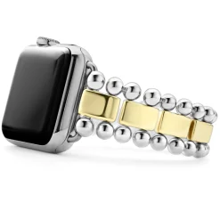 18K Gold and Sterling Silver Watch Bracelet-38-45mm