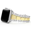 18K Gold and Sterling Silver Watch Bracelet-42-49mm