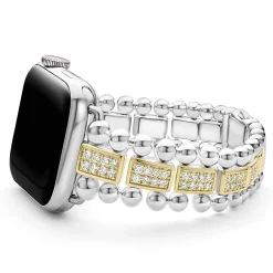 18K Gold and Sterling Silver Diamond Gift Set