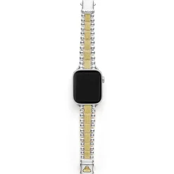 18K Gold and Sterling Silver Caviar Beaded Watch Bracelet-38-45mm