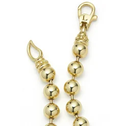 18K Gold Ball Chain Bracelet