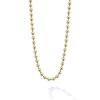 18K Gold Ball Chain Necklace