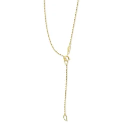 18K Gold Black Ceramic Circle Pendant Necklace