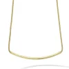 18K Gold Caviar Bar Necklace